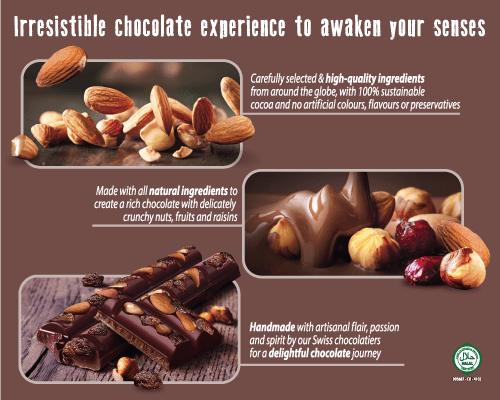 Irresistible chocolate experience to awaken your senses
