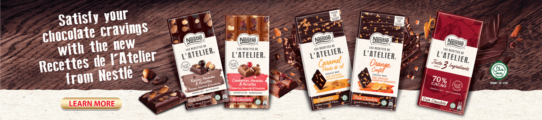 Confectionery LAtelier Banner