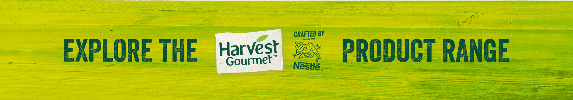 Explore the harvest gourmet product range