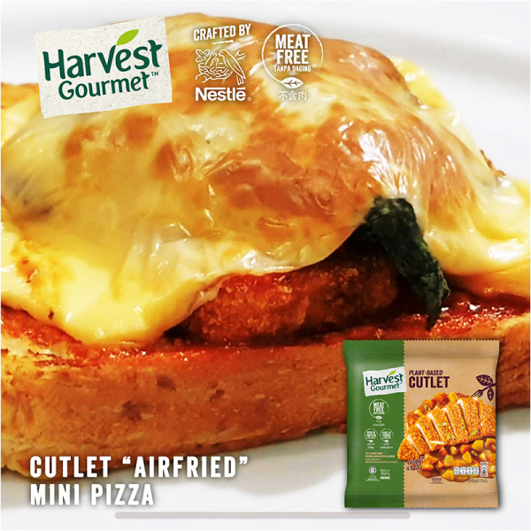Harvest Gourmet Cutlet 'Airfried' Mini Pizza