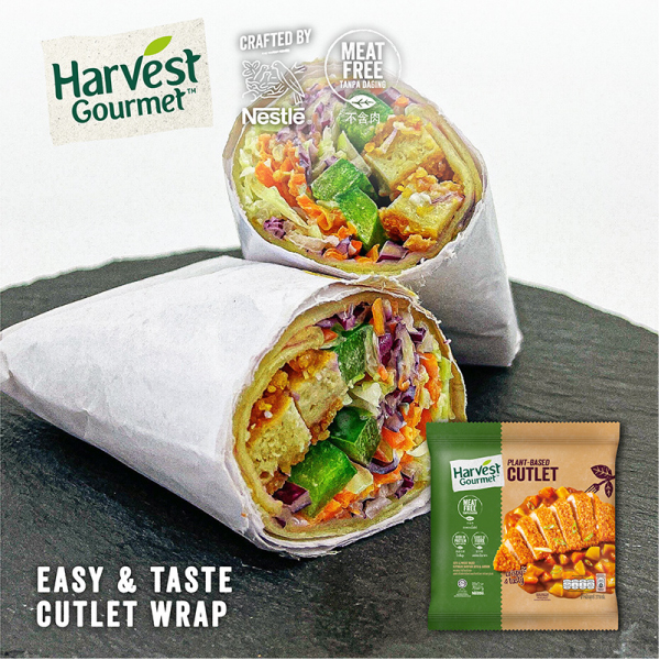 Easy & Tasty Harvest Gourmet Cutlet Wrap